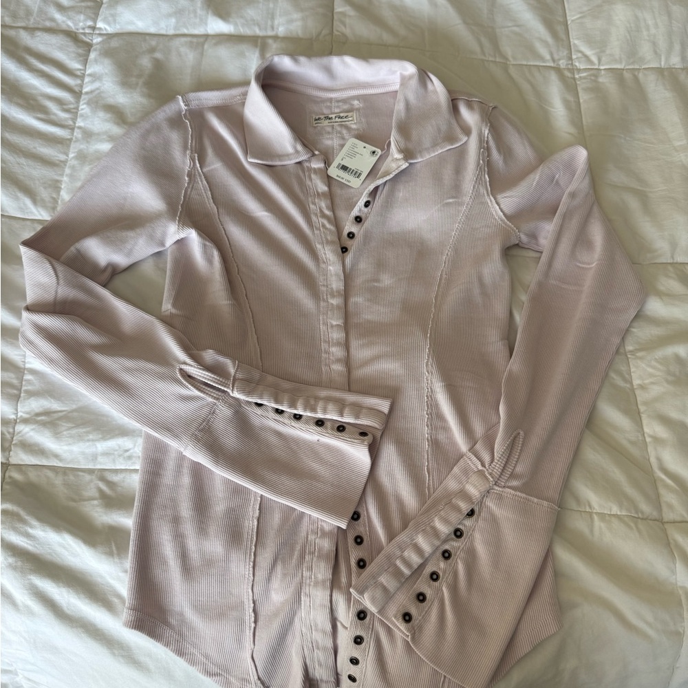 NWT WE THE FREE Button-Up Shirt